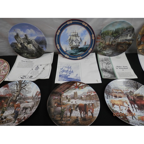 272 - Lot of Assorted Collectors Plates