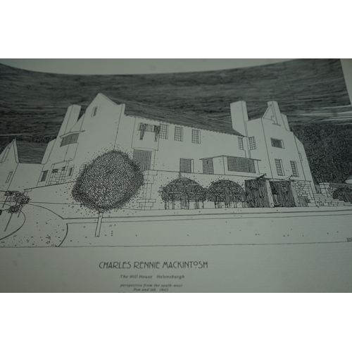 19 - Good Quality Print:Charles Rennie Mackintosh The Hill House