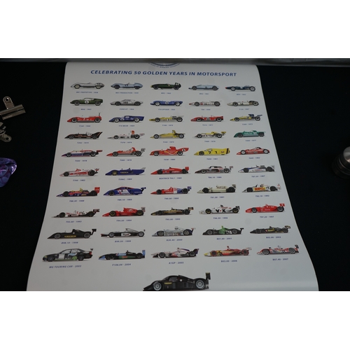 21 - Group of Formula One Interest Posters incl. Signed Ltd Edition