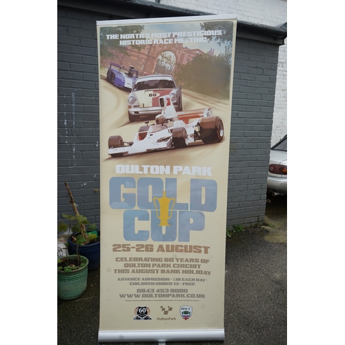 28 - Motor Racing Interest: Oulton Park Gold Cup Original Advertising Poster