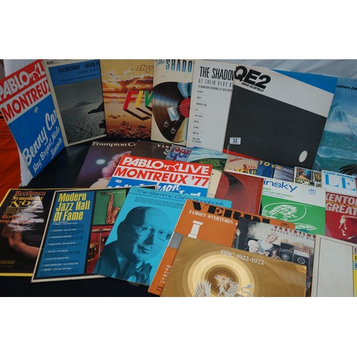 32 - Vinyl Records: A Good Collection of Albums