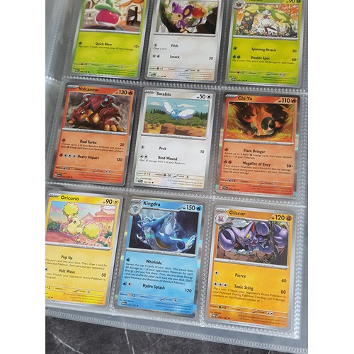 9 - Album containing approx 100 Pokemon Cards, Various graded cards and unopened packs etc.