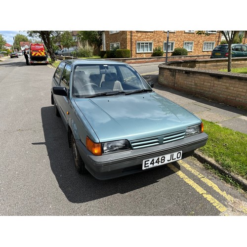 2A - Classic 1987 Nissan Sunny 1300 LX Hatchback, 1 Previous Owner, Runs and Drives, Full Service History... 