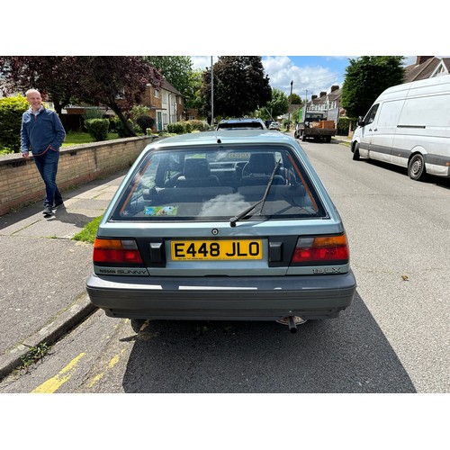 2A - Classic 1987 Nissan Sunny 1300 LX Hatchback, 1 Previous Owner, Runs and Drives, Full Service History... 