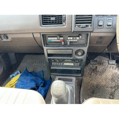 2A - Classic 1987 Nissan Sunny 1300 LX Hatchback, 1 Previous Owner, Runs and Drives, Full Service History... 