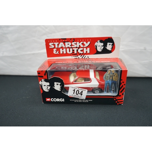 104 - Mint and Boxed Corgi Starsky and Hutch Diecast Set