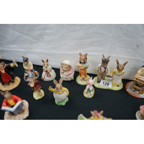 126 - A Group of Royal Doulton Bunnykins Figurines