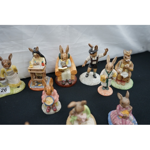 126 - A Group of Royal Doulton Bunnykins Figurines