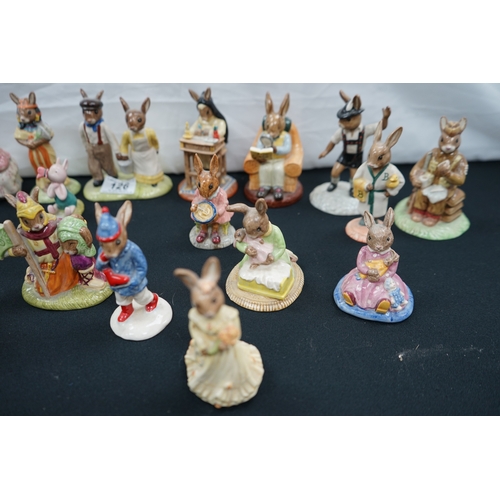 126 - A Group of Royal Doulton Bunnykins Figurines