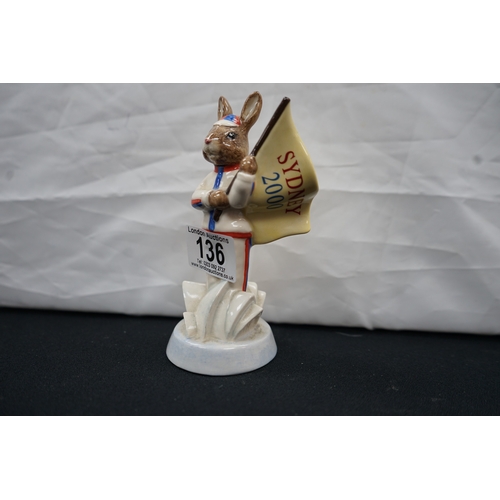 136 - Limited Edition Royal Doulton Figurine: Sydney 2000 England Athlete