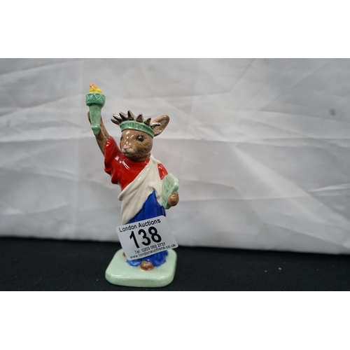 138 - Limited Edition Royal Doulton Figurine: Statue of Liberty