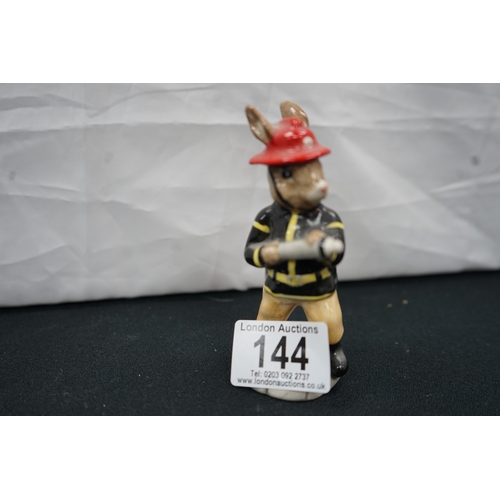 144 - Limited Edition Royal Doulton Figurine: Fireman