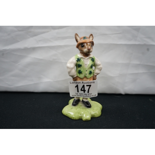 147 - ROYAL DOULTON LIMITED EDITION BUNNYKINS FIGURINE: IRISHMAN