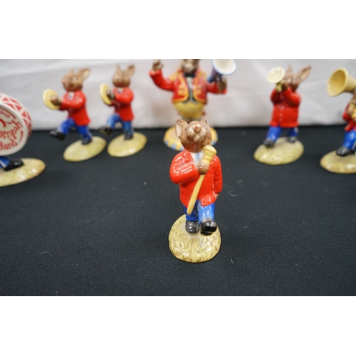 151 - Set of Royal Doulton Bunnykins Oompah Band Figurines