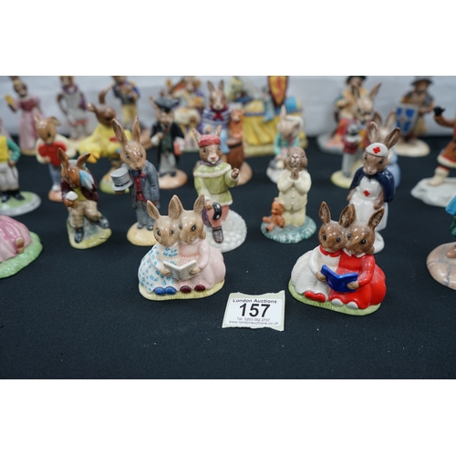 157 - Large Collection of Assorted Royal Doulton Bunnykins Figurines