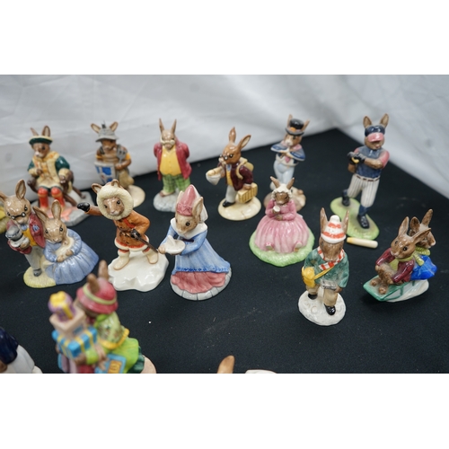 157 - Large Collection of Assorted Royal Doulton Bunnykins Figurines