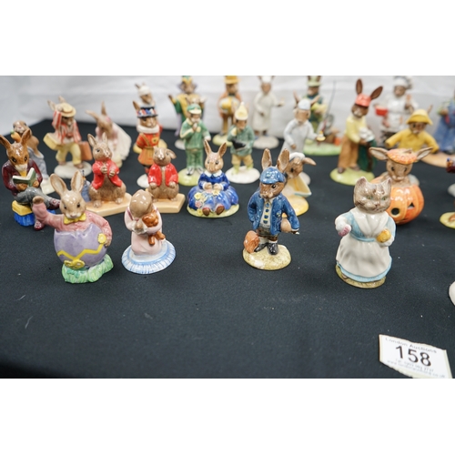 158 - Large Collection of Royal Doulton Bunnykins Figurines