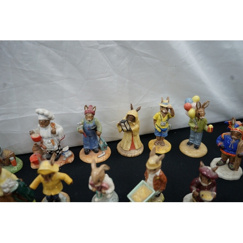 158 - Large Collection of Royal Doulton Bunnykins Figurines