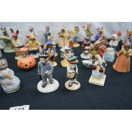 158 - Large Collection of Royal Doulton Bunnykins Figurines