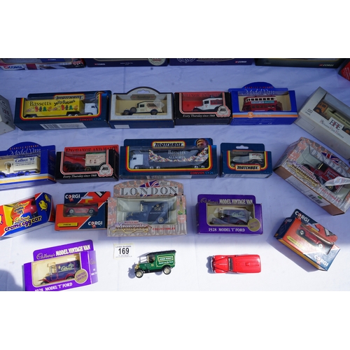 169 - Good Collection of Diecast Cars, Mint and Boxed. Highlights to include Only Fools and Horses, The It... 