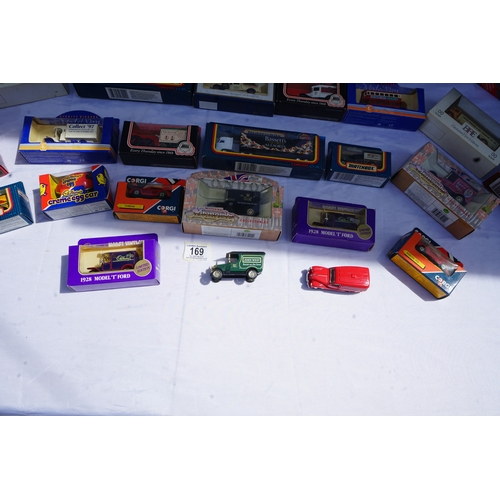 169 - Good Collection of Diecast Cars, Mint and Boxed. Highlights to include Only Fools and Horses, The It... 