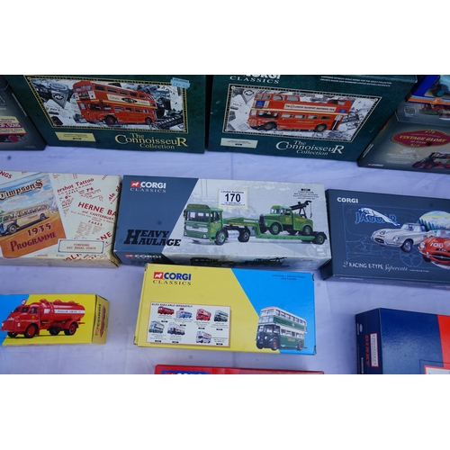 170 - Good Collection of Mint and Boxed Mainly Corgi Diecast Vehicles