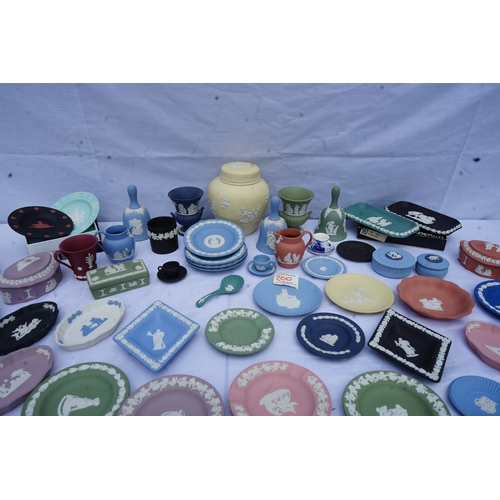 200 - A Large Collection of Wedgewood Jasperware