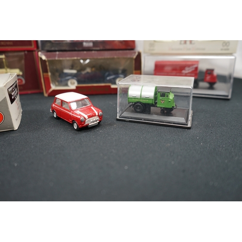 208 - A Large Collection of Model Cars & Others 
6 Matchbox Models of Yesteryear
1 Hobbycar
1 Rextoys 
1 A... 