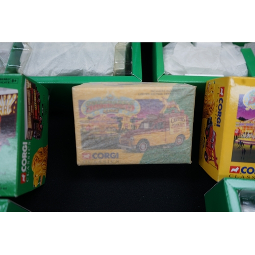 225 - 4 Mint & Boxed Corgi Showman's Range Models Trucks
Mint & Boxed Corgi The Showman's Range Model Truc... 