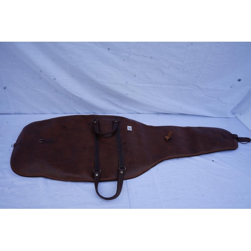 238 - Vintage Leather Shotgun Case