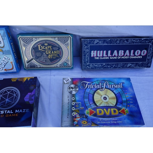 244 - A Selection of 5 Mint & Boxed Board Games