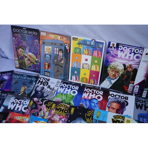 245 - A large collection of BBC Dr Who Story Comics