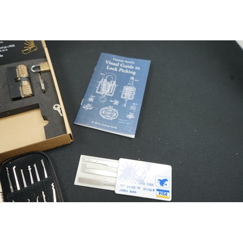 248 - A Curious Smith Lock Pick Set with Practice Locks