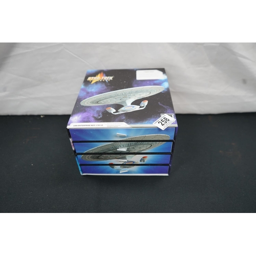 258 - Star Trek USS Enterprise Countdown Character 
24 Pieces build your own Starship Enterprise