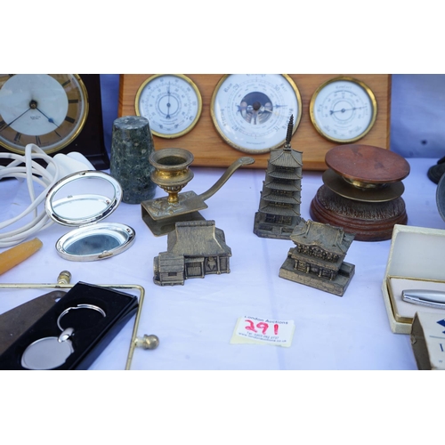 291 - Mixed Lot of House Clearance bric a brac