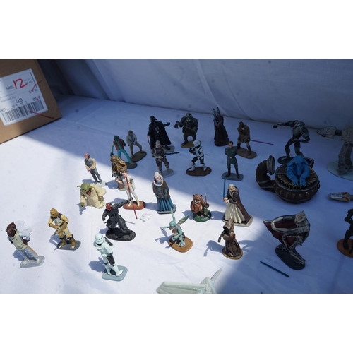 295 - Large Collection of Star Wars Lead Figures