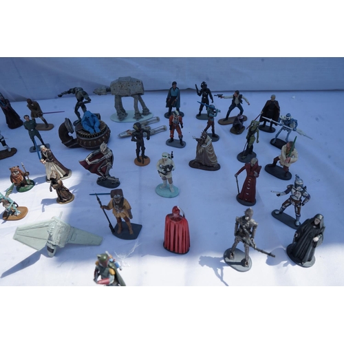 295 - Large Collection of Star Wars Lead Figures