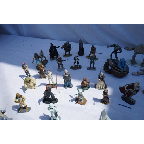 295 - Large Collection of Star Wars Lead Figures