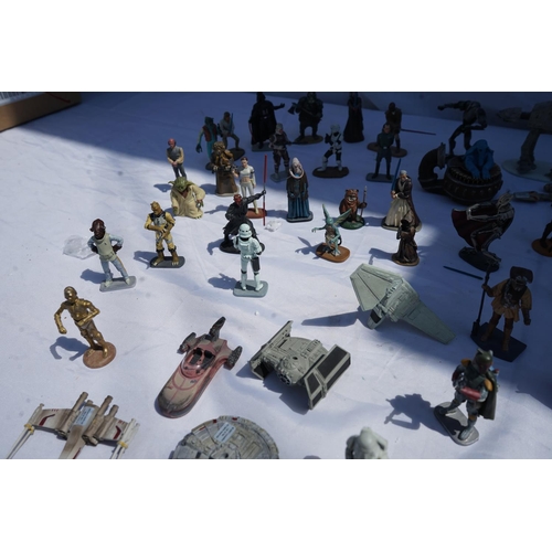 295 - Large Collection of Star Wars Lead Figures