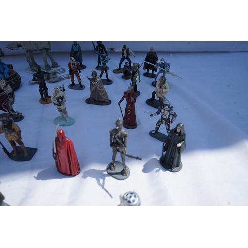 295 - Large Collection of Star Wars Lead Figures