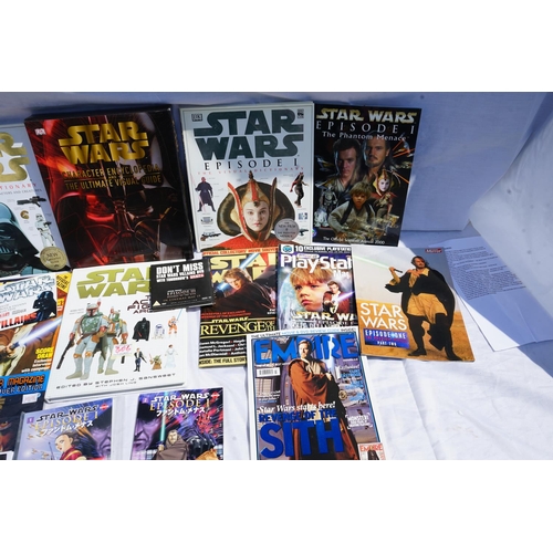 306 - Lot of Star Wars Collectors Books etc