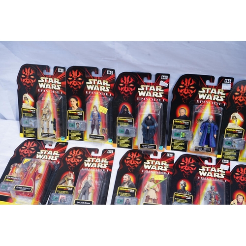 319 - Good Collection of Mint and Boxed Star Wars 1999 Episode One Action Figures