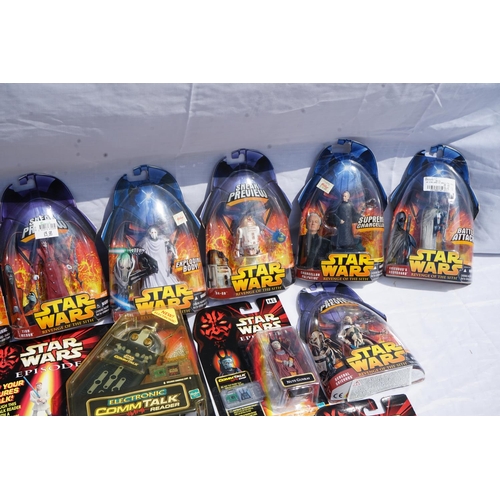 320 - Collection of Mint and Boxed Star Wars Revenge of the Sith Action Figures