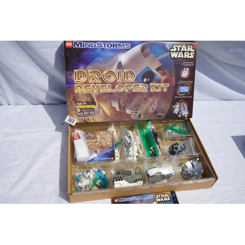 323 - Complete Lego Star Wars Mind Storms Droid Developer Kit