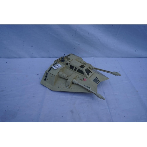 327 - Star Wars Vintage Rebel Snowspeeder Lucas Film 1980 Kenner No. 39610