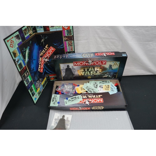 357 - Pair of Star Wars Monopoly Games: Episode 1 Collectors Edition & Classic Trilogy Edition