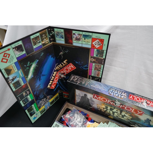 357 - Pair of Star Wars Monopoly Games: Episode 1 Collectors Edition & Classic Trilogy Edition