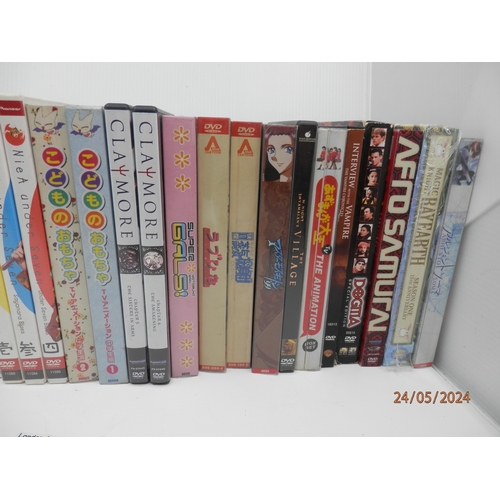 533 - Good Lot of Japanese Manga/Anime DVD's