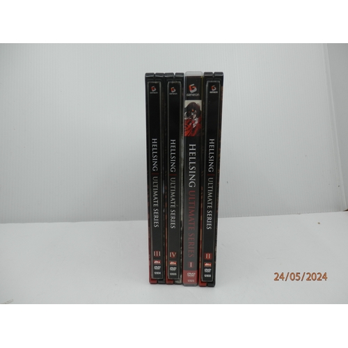 598 - Japanese Anime/ Manga DVD Boxset Collection: Hellsing