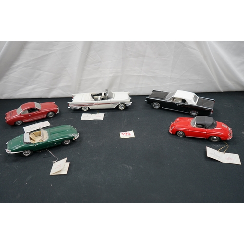 394 - Lot of Various Mint Franklin Mint Diecast Vehicles